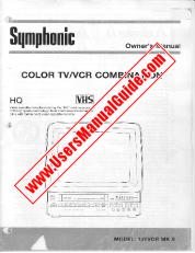 View 13TVCRMKII pdf 13 inch  Television / VCR Combo Unit Owner's Manual
