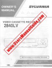 View 2840LV pdf Video Cassette Recorder Owner's Manual