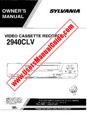 Ver 2940CLV pdf Grabadora de cassette de video Manual del usuario