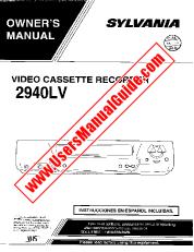 Vezi 2940LV pdf Manual Video casetofon proprietarului