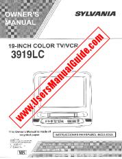 Ver 3919LC pdf Unidad de combo de televisor / VCR de 19  inch Manual del usuario