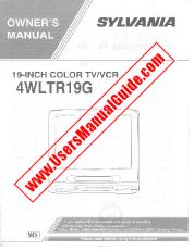 Ver 4WLTR19G pdf Unidad de combo de televisor / VCR de 19  inch Manual del usuario