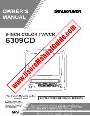 Ver 6309CD pdf 09  inch Televisor / VCR Combo Unit Owner's Manual