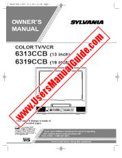Ver 6313CCB pdf 13  inch Manual del propietario de la televisión