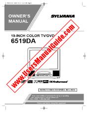 Voir 6519DA pdf Manuel de 19  inch TV / DVD Combo Unit Propriétaire