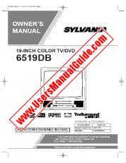 Vezi 6519DB pdf Manual 19  inch TV / DVD Combo Unitatea proprietarului