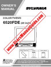 Visualizza 6520FDE pdf Manuale dell'utente dell'unità combinata TV/DVD da 20 inch 