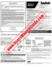 Ansicht CWF2703 pdf 27  inch Fernbedienung Bedienungsanleitung