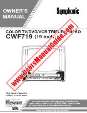Ansicht CWF719 pdf 19  inch TV / DVD / VCR Combo Unit Bedienungsanleitung