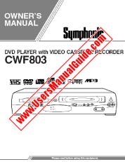 Ver CWF803 pdf Reproductor de DVD con VCR Manual del usuario