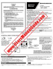 Ver DCT1304R pdf 13  inch Manual del propietario de la televisión
