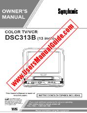 Ver DSC313B pdf Unidad de combo de televisor / VCR de 13  inch Manual del usuario