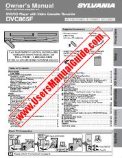 Ansicht DVC865F pdf DVD-Player mit VCR Bedienungsanleitung