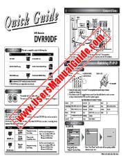 Visualizza DVR90DF pdf Manuale dell'utente del registratore DVD