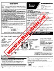 Ver DWT1304 pdf 13  inch Manual del propietario de la televisión