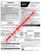 Ver DWT2704 pdf Manual del propietario de la televisión de 27  inch 
