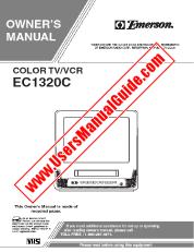 Ver EC1320C pdf Unidad de combo de televisor / VCR de 13  inch Manual del usuario