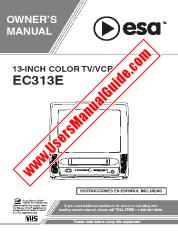 Ver EC313E pdf Unidad de combo de televisor / VCR de 19  inch Manual del usuario