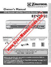 Ansicht EDVR95E pdf DVD Recorder / VCR Combo Unit Bedienungsanleitung