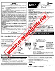 Ver EF420E pdf 20  inch Manual del propietario de la televisión