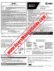 Ver ET427E pdf Manual del propietario de la televisión de 27  inch 