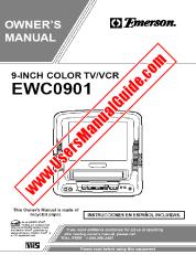Ansicht EWC0901 pdf 09  inch TV / VCR Combo Unit Bedienungsanleitung
