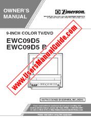 Visualizza EWC09D5B pdf Manuale dell'utente dell'unità combinata TV/DVD da 09 inch 