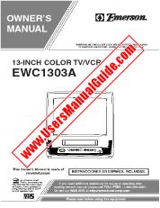 Ver EWC1303A pdf Unidad de combo de televisor / VCR de 13  inch Manual del usuario