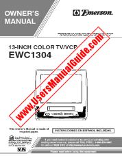 Ansicht EWC1304 pdf 13  inch TV / VCR Combo Unit Bedienungsanleitung