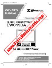 Ver EWC19DA pdf Unidad de combo TV / DVD de 19  inch Manual del usuario