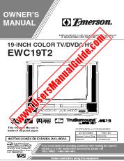 Voir EWC19T2 pdf Manuel de 19  inch TV / DVD / VCR Combo Unit Propriétaire