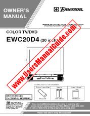 Ver EWC20D4 pdf Unidad de combo TV / DVD de 20  inch Manual del usuario