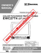 Vezi EWC27T4 pdf 27 Manual  inch TV / DVD / VCR Combo Unitatea proprietarului