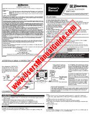 Ver EWT19S3 pdf 19  inch Manual del propietario de la televisión