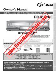 Ver FDRV90E pdf Grabadora de DVD / unidad combo de VCR Manual del usuario
