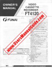 Vezi FT4120 pdf Manual Video casetofon proprietarului