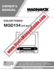 View MGD134 pdf 13 inch  TV / DVD Combo Unit Owner's Manual