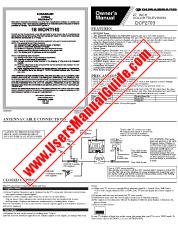 Ver RSDCF2703 pdf Manual del propietario de la televisión de 27  inch 