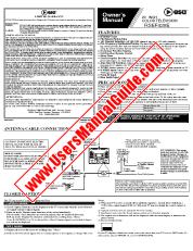 Vezi RSEF420E pdf Manual 19  inch TV / DVD / VCR Combo Unitatea proprietarului