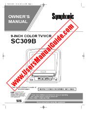 Ansicht SC309B pdf 09  inch TV / VCR Combo Unit Bedienungsanleitung