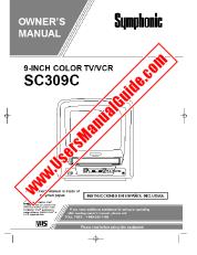 Voir SC309C pdf Manuel de 09  inch Télévision / Magnétoscope propriétaire de l'unité