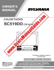 Visualizza SC519DD pdf Manuale dell'utente dell'unità combinata TV/DVD da 19 inch 