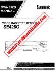 Ver SE426G pdf Grabadora de cassette de video Manual del usuario