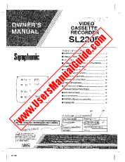 Vezi SL220B pdf Manual Video casetofon proprietarului