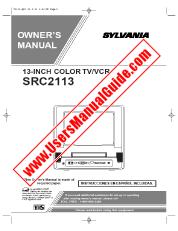 Ansicht SRC2113 pdf 13  inch TV / VCR Combo Unit Bedienungsanleitung