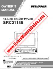 Ansicht SRC21135 pdf 13  inch TV / VCR Combo Unit Bedienungsanleitung