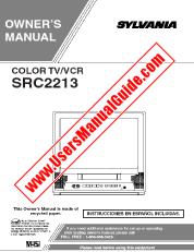 Ver SRC2213 pdf Unidad de combo de televisor / VCR de 13  inch Manual del usuario