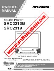 Vezi SRC2319 pdf Manual 19  inch Televizor / VCR Combo Unitatea proprietarului