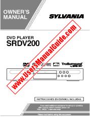 Vezi SRDV200 pdf Manual DVD Player proprietarului