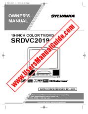 Ver SRDVC2019 pdf Unidad de combo TV / DVD de 19  inch Manual del usuario